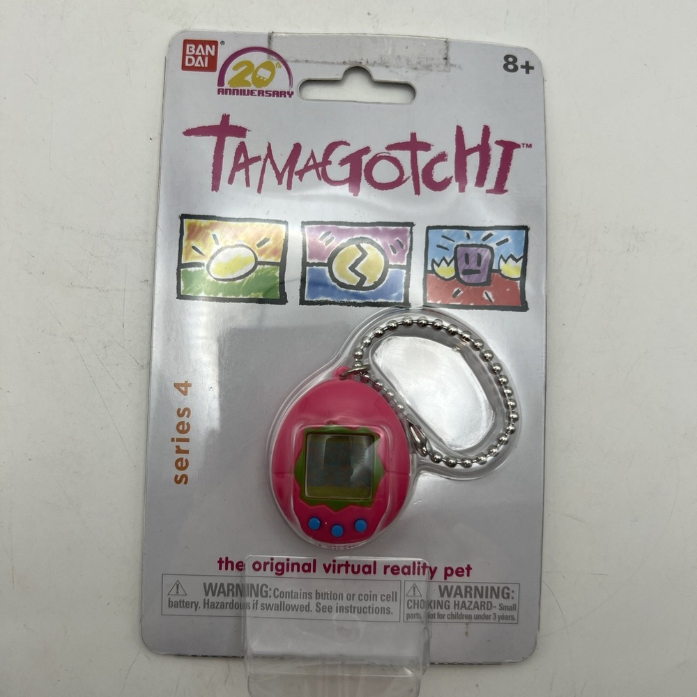 PINK / GREEN /BLUE BANDAI TAMAGOTCHI 20TH ANNIVERSARY MINI